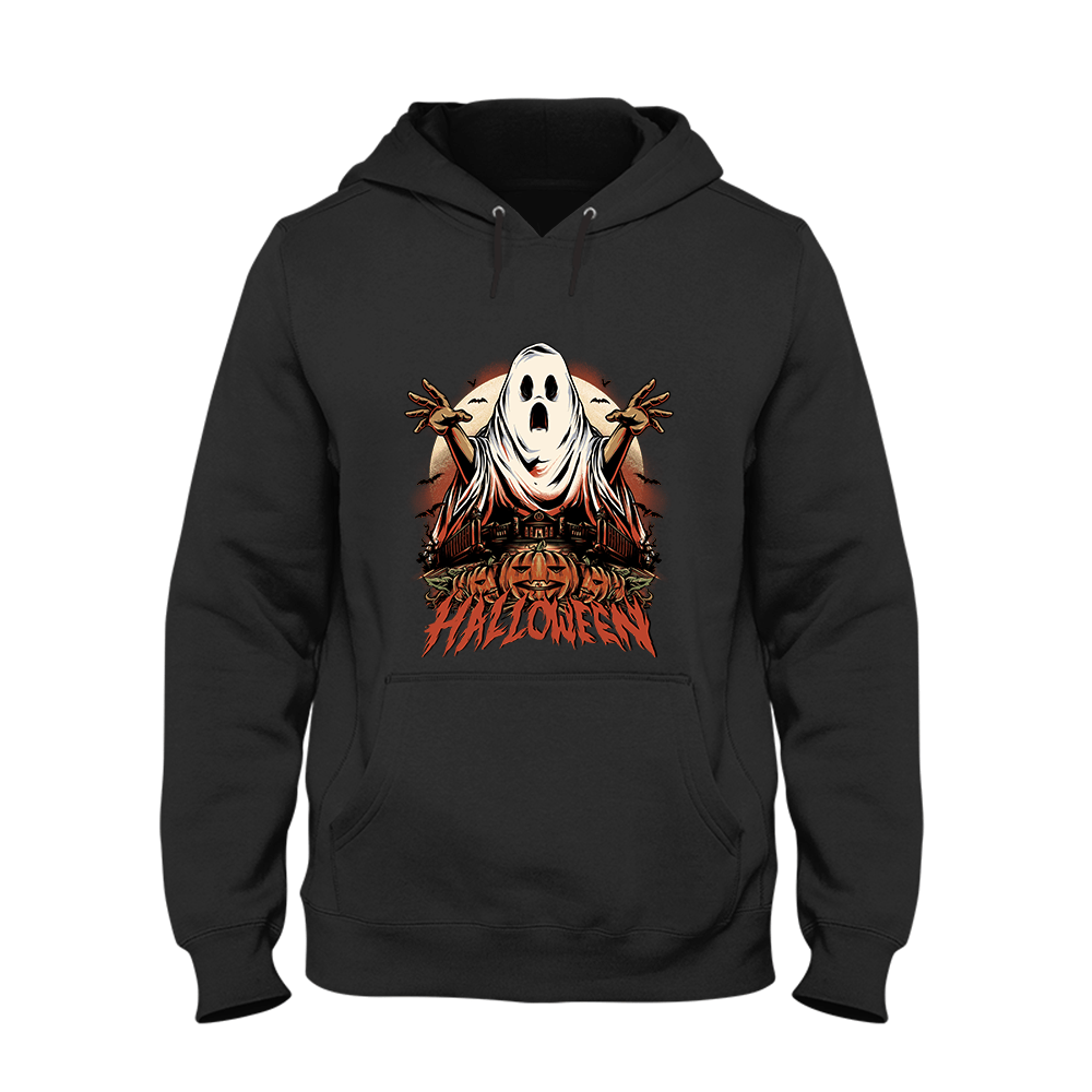 Hoodie Ghost - Schwarzer - Kaffee