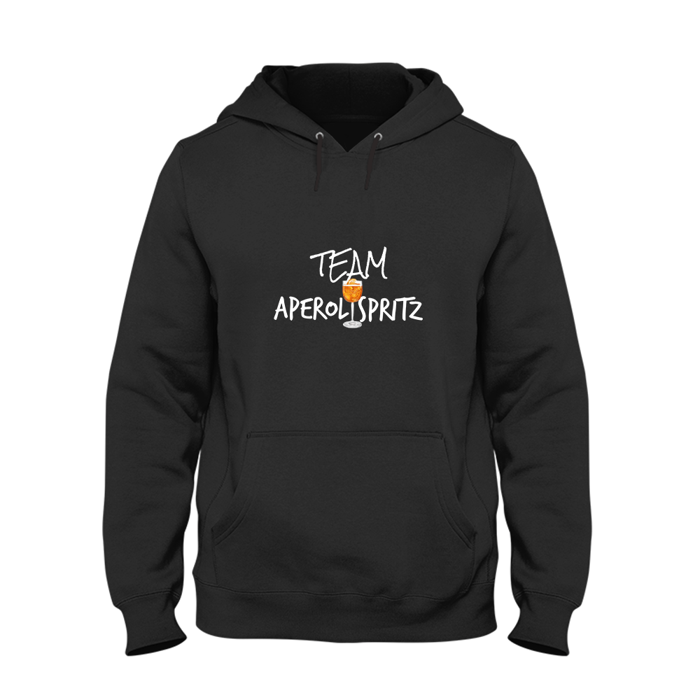 Hoodie Team Aperol Spritz - Schwarzer - Kaffee
