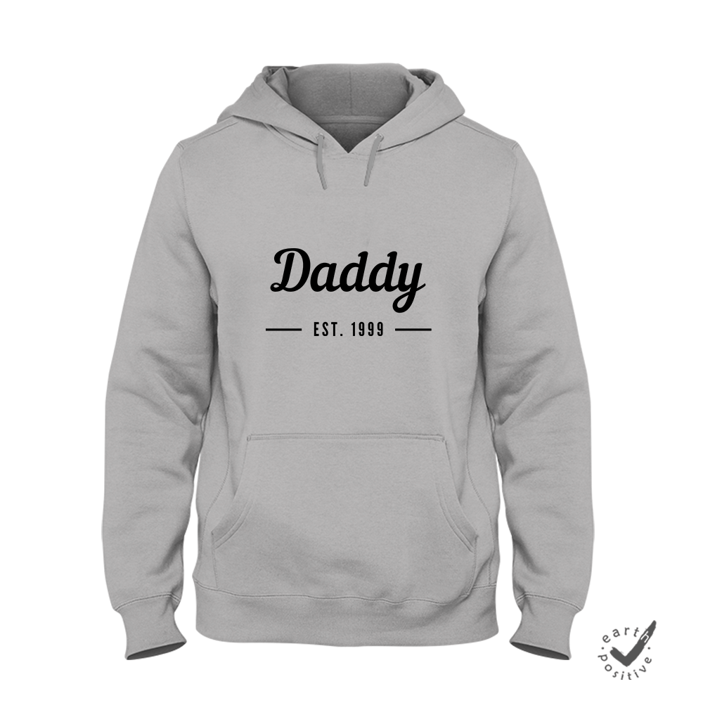 Hoodie Unisex Daddy e.s.t. - Schwarzer - Kaffee