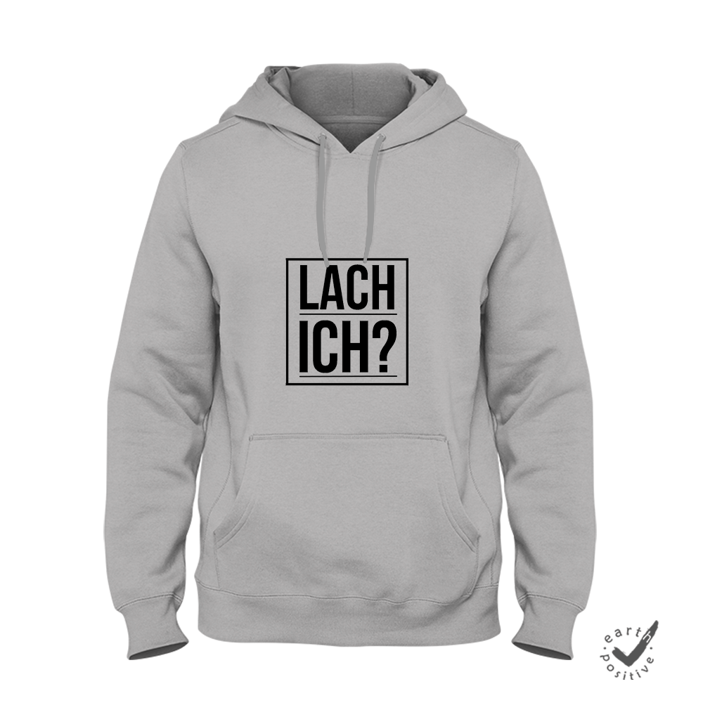 Hoodie Unisex Lach ich - Schwarzer - Kaffee