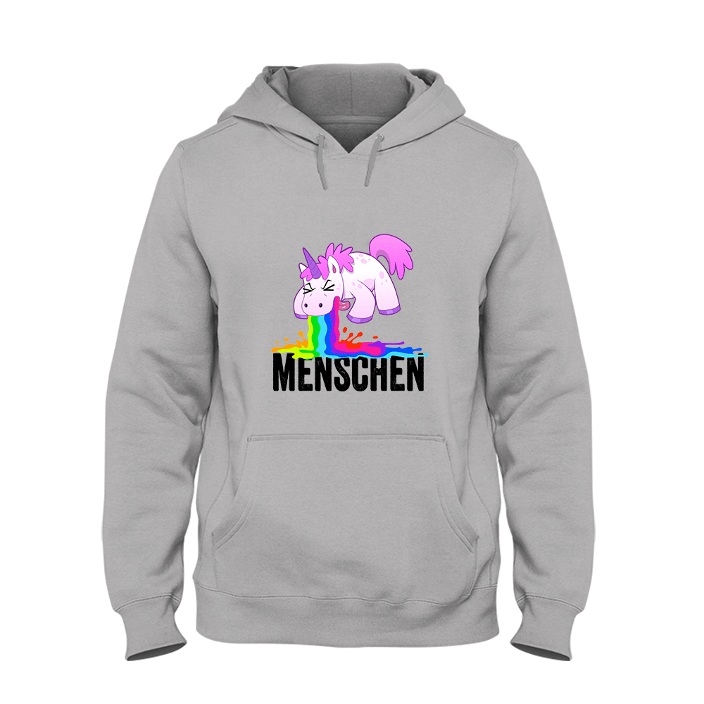 Hoodie Unisex Menschen - Schwarzer - Kaffee