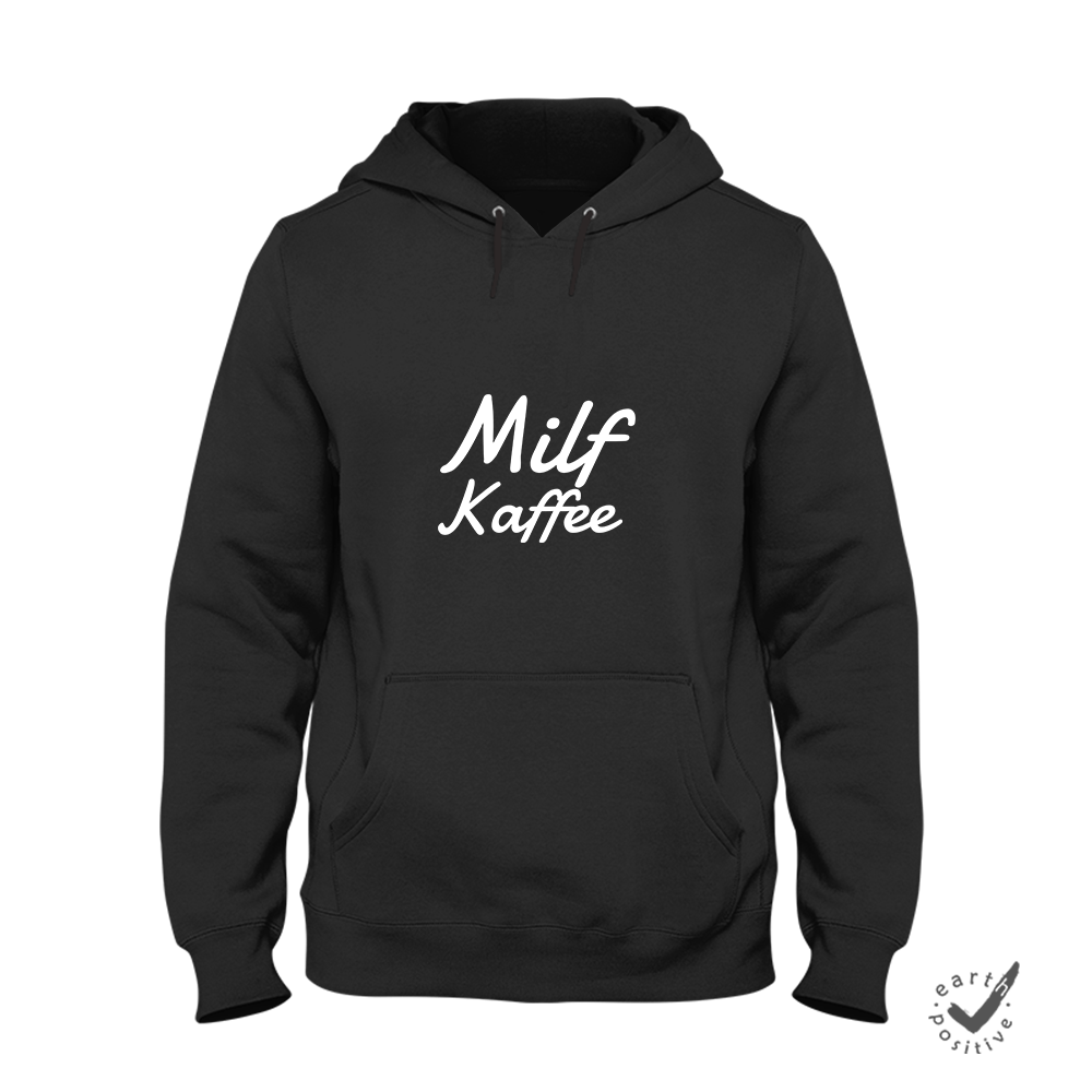 Hoodie Unisex Milf Kaffee - Schwarzer - Kaffee