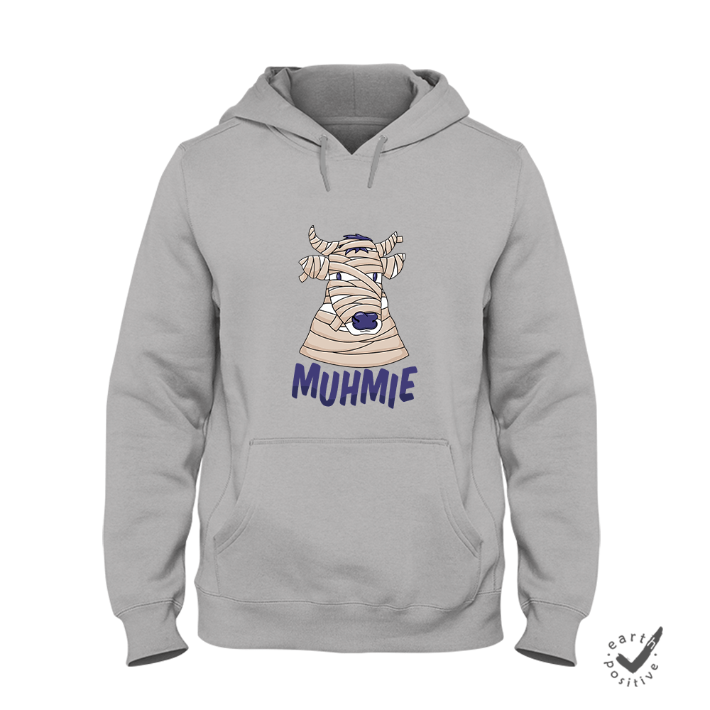 Hoodie Unisex Muhmie - Schwarzer - Kaffee