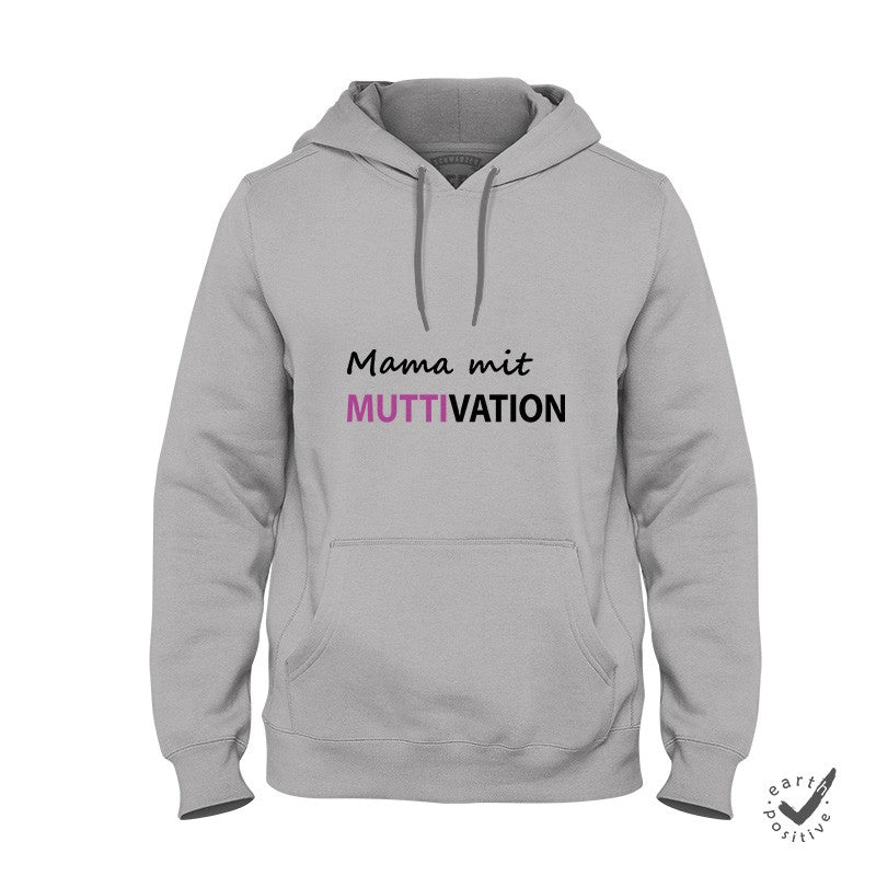 Hoodie Unisex Muttivation - Schwarzer - Kaffee