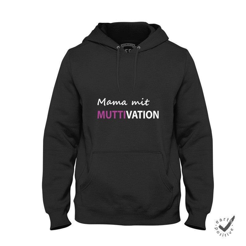 Hoodie Unisex Muttivation - Schwarzer - Kaffee