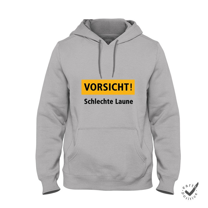 Hoodie Unisex Schlechte Laune - Schwarzer - Kaffee