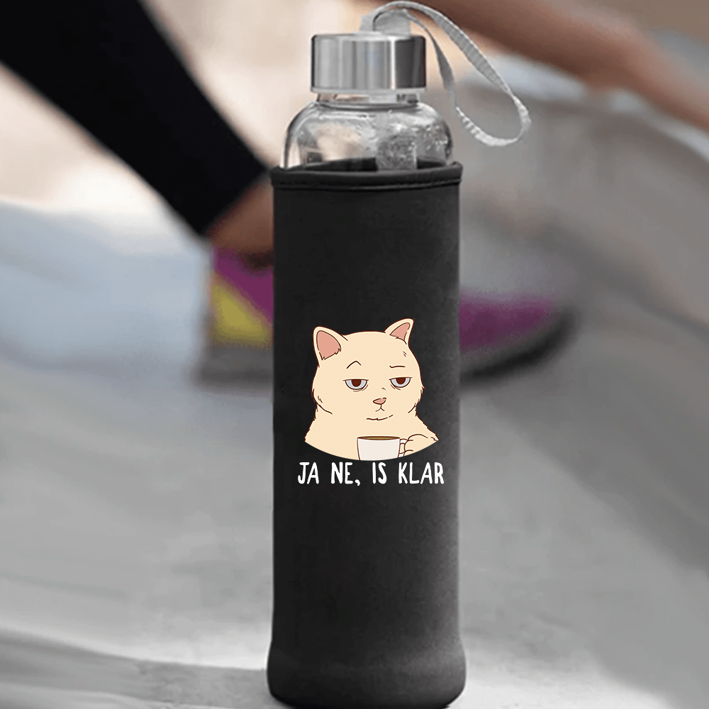 Ja ne, is klar Trinkflasche 500ml - Schwarzer - Kaffee