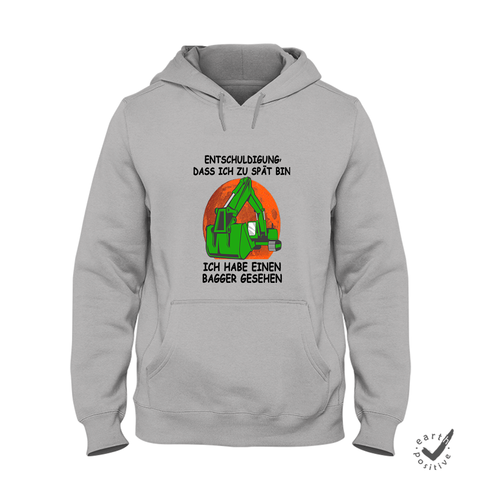 Kinder Hoodie Sweatshirt Bagger - Schwarzer - Kaffee