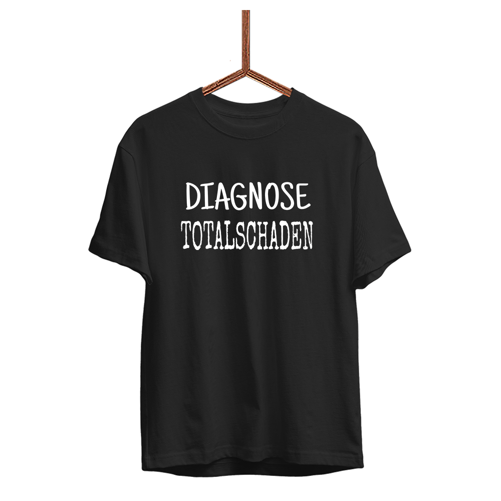 Kinder T-Shirt Diagnose Totalschaden - Schwarzer - Kaffee