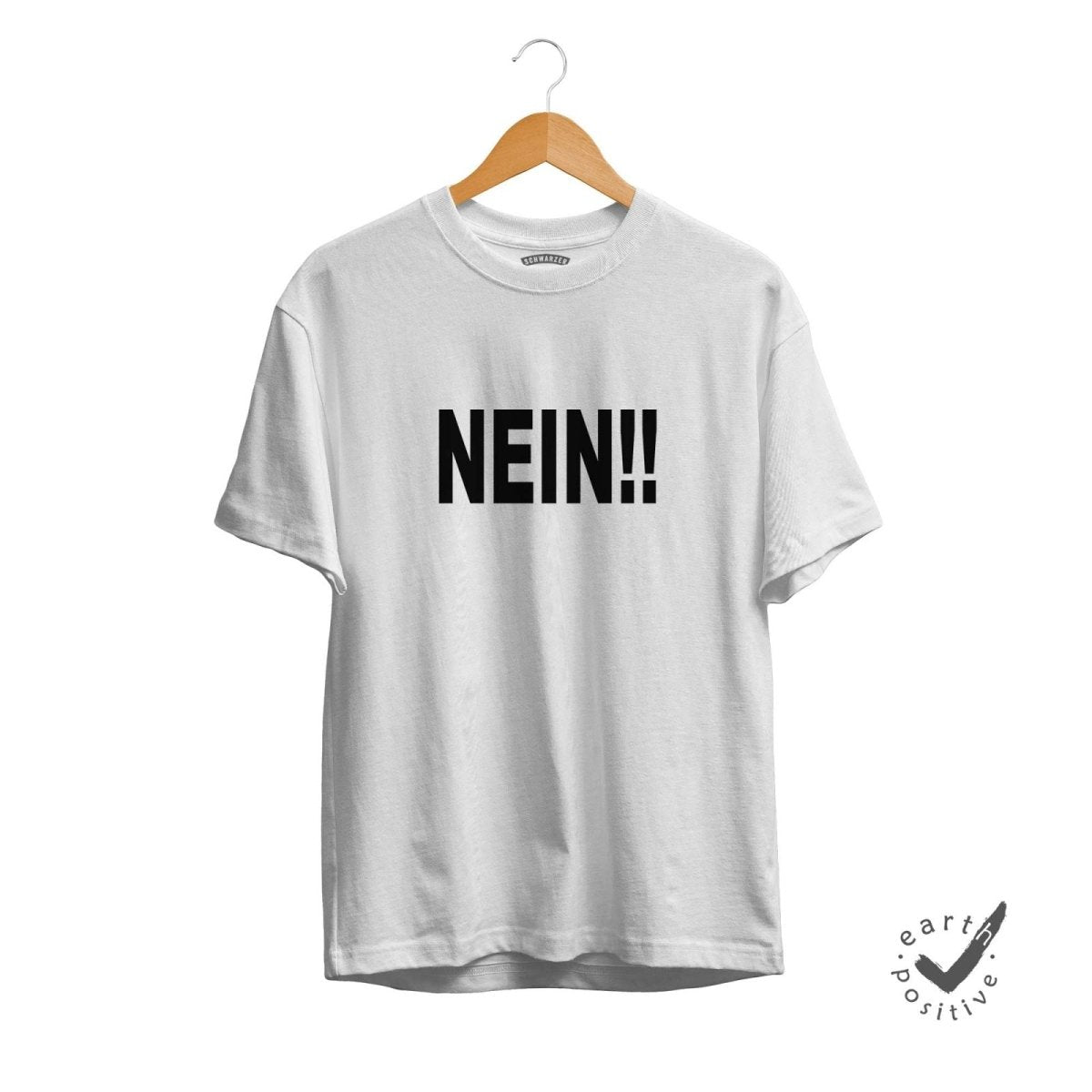 Kinder T-Shirt Nein!! - Schwarzer - Kaffee