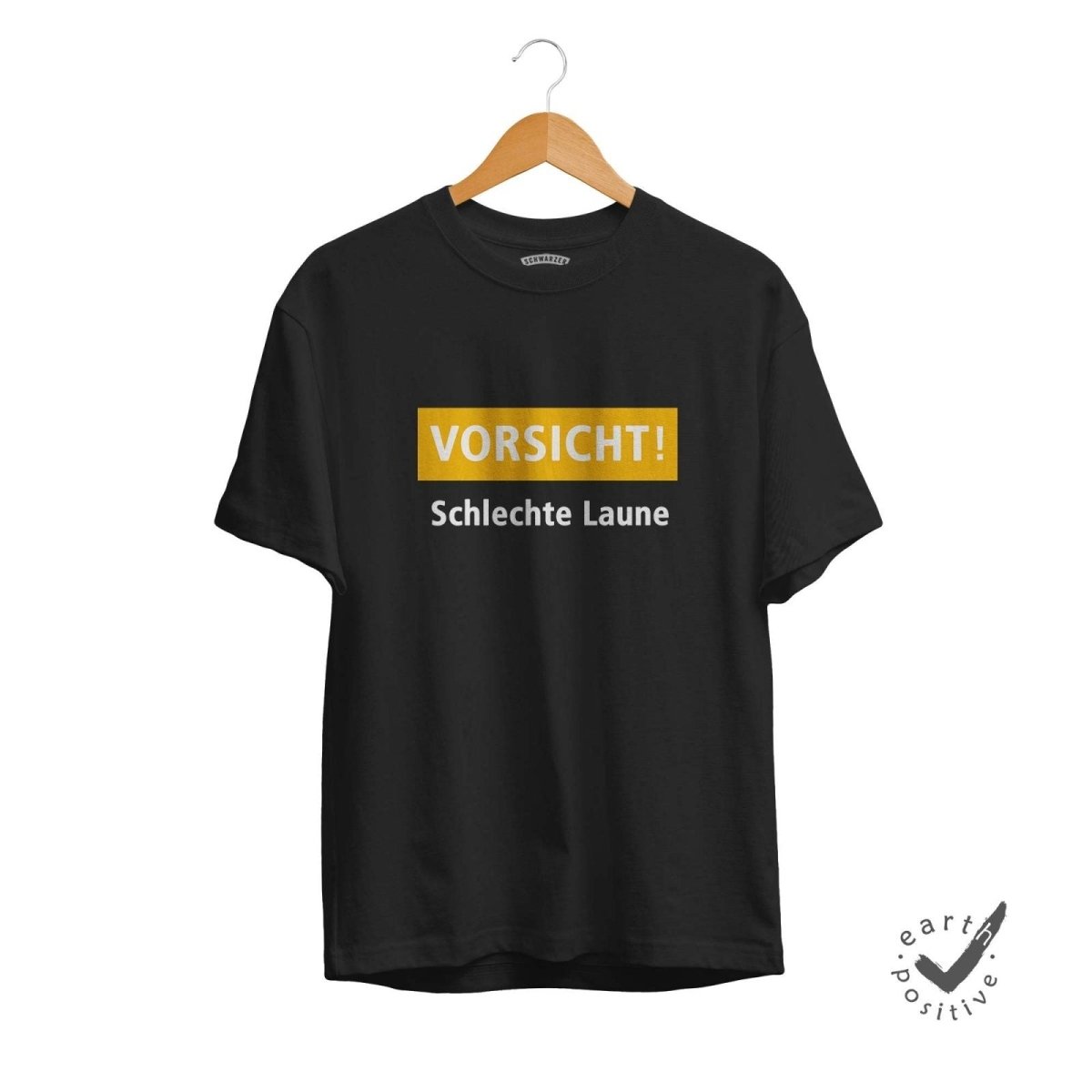 Kinder T-Shirt Schlechte Laune - Schwarzer - Kaffee