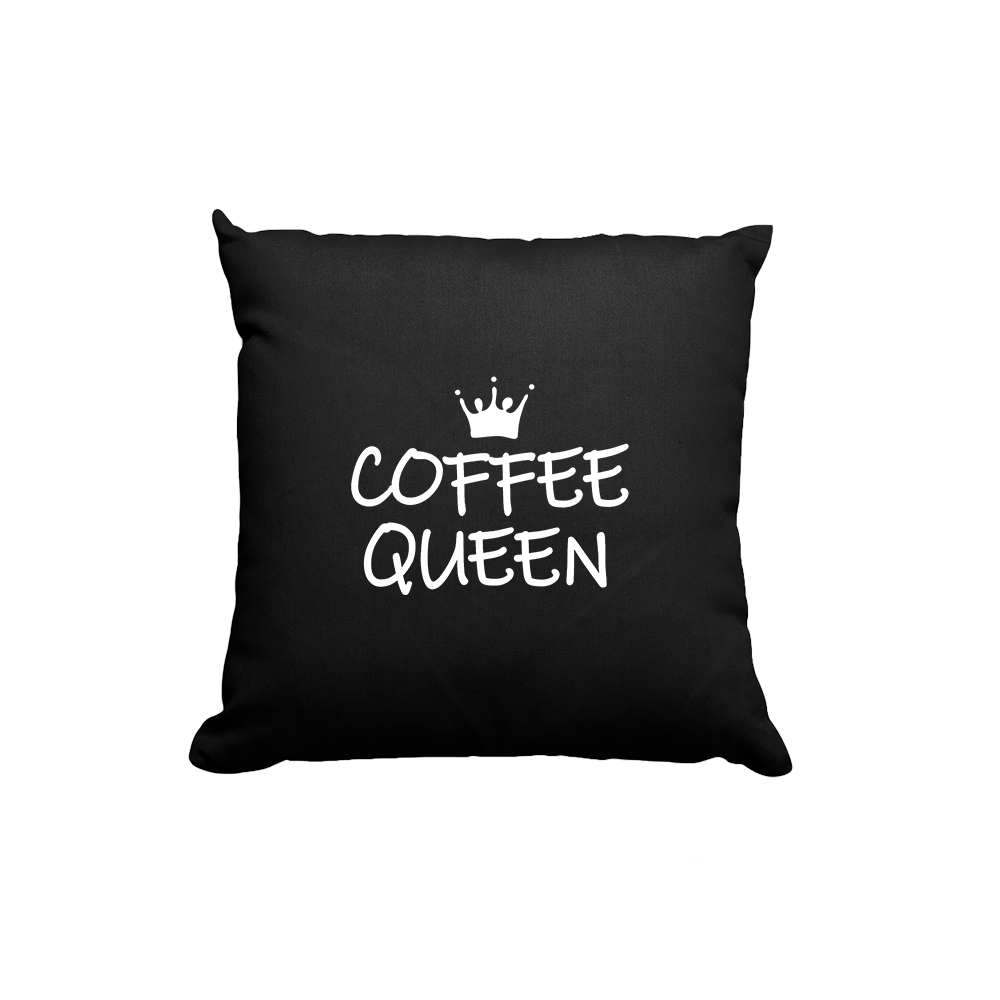 Kissen Coffee Queen - Schwarzer - Kaffee
