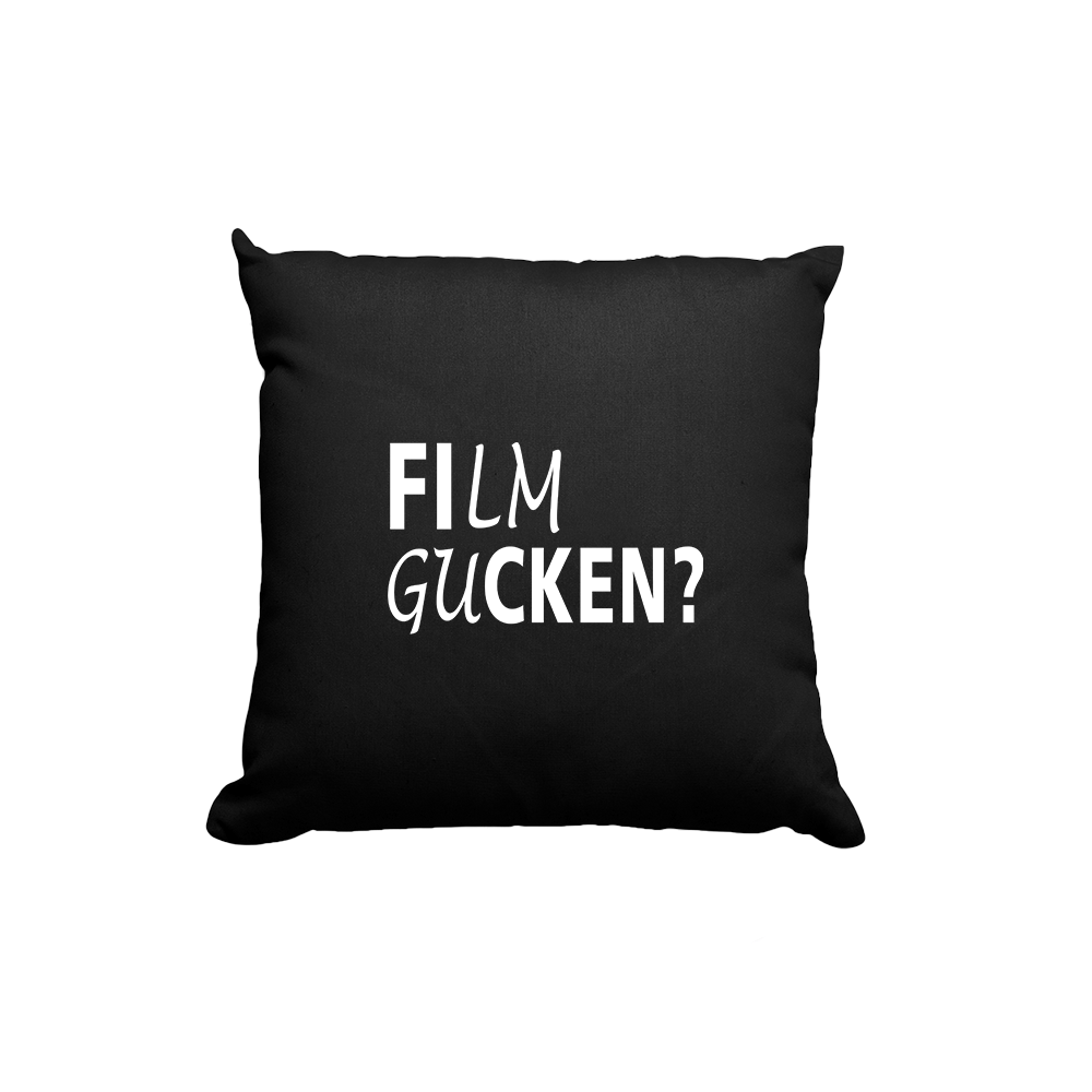 Kissen Film gucken - Schwarzer - Kaffee
