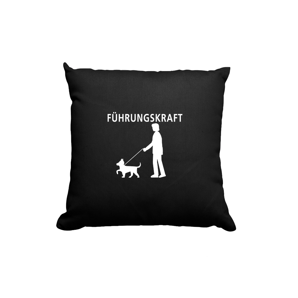 Kissen Führungskraft - Schwarzer - Kaffee