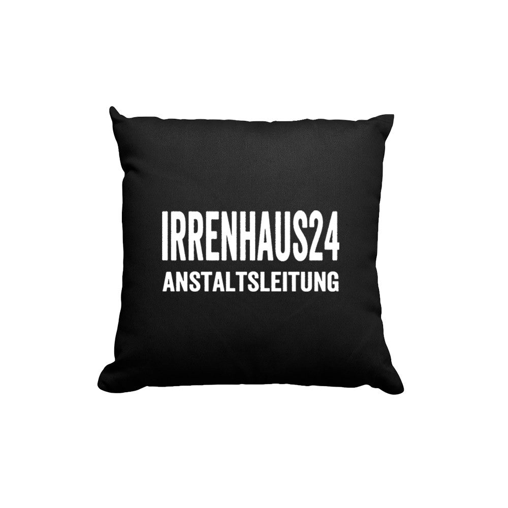 Kissen Irrenhaus24 - Schwarzer - Kaffee