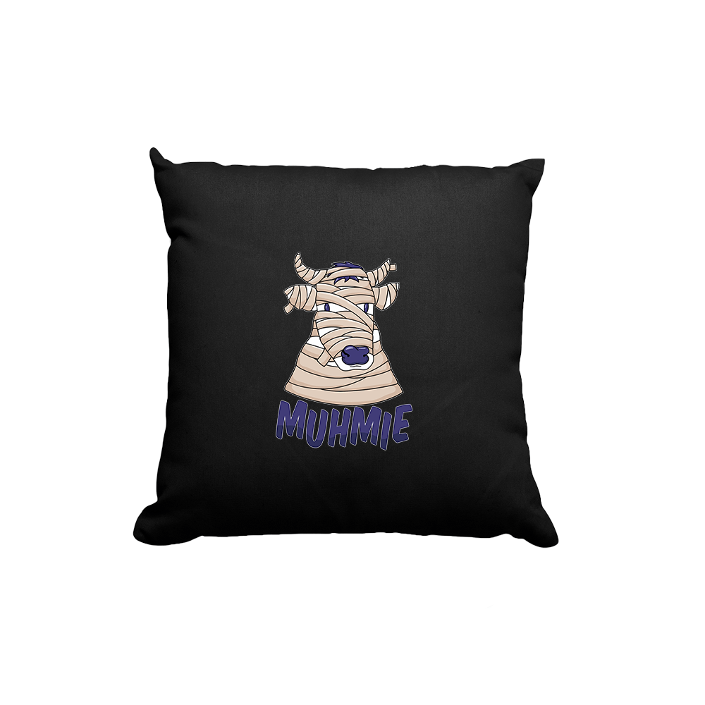 Kissen Muhmie - Schwarzer - Kaffee
