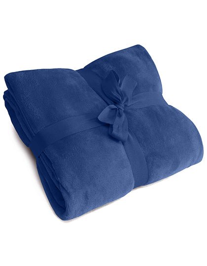 Kuscheldecke Basic einfarbig 180 x 130 cm - Schwarzer - Kaffee