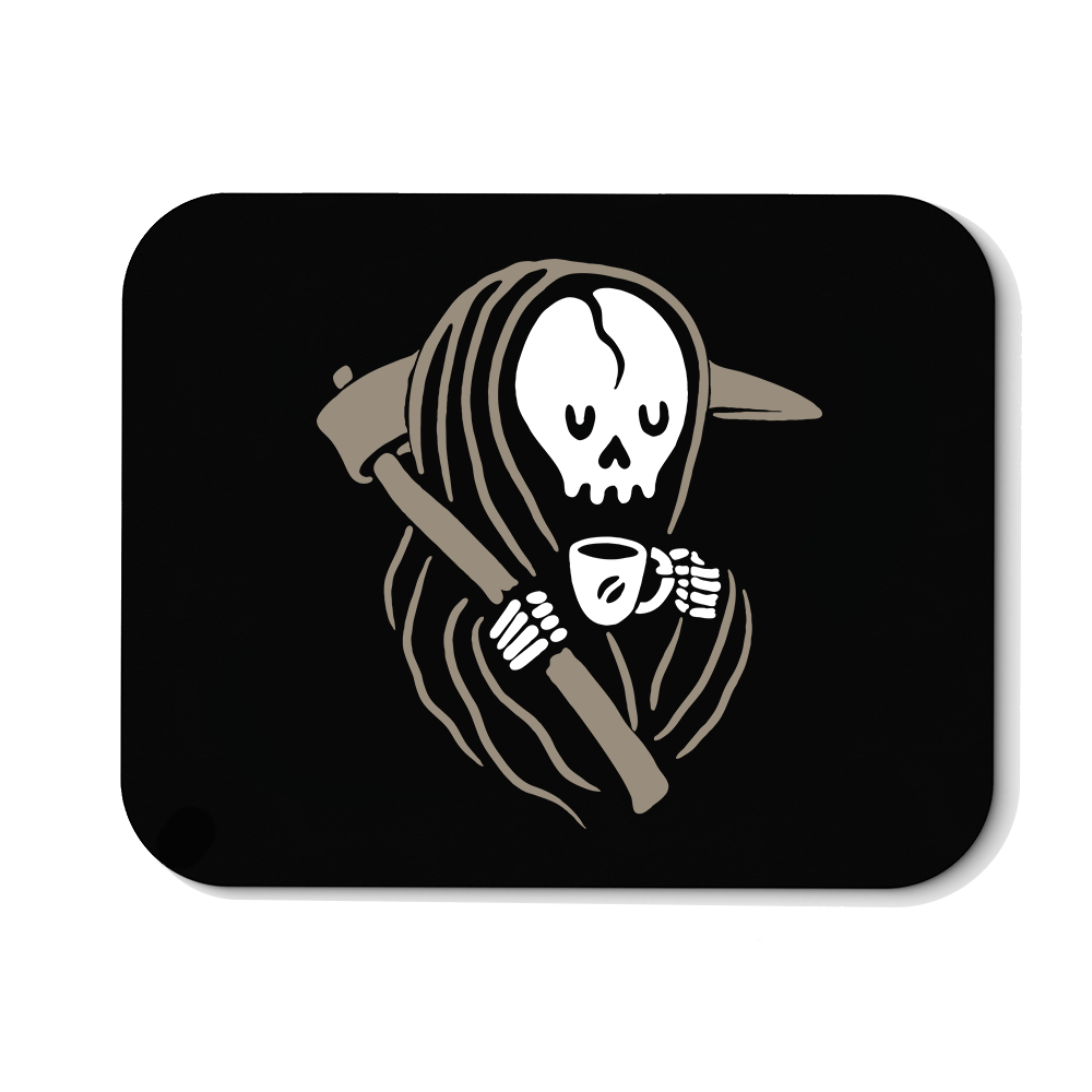 Mousepad Auszeit - Schwarzer - Kaffee