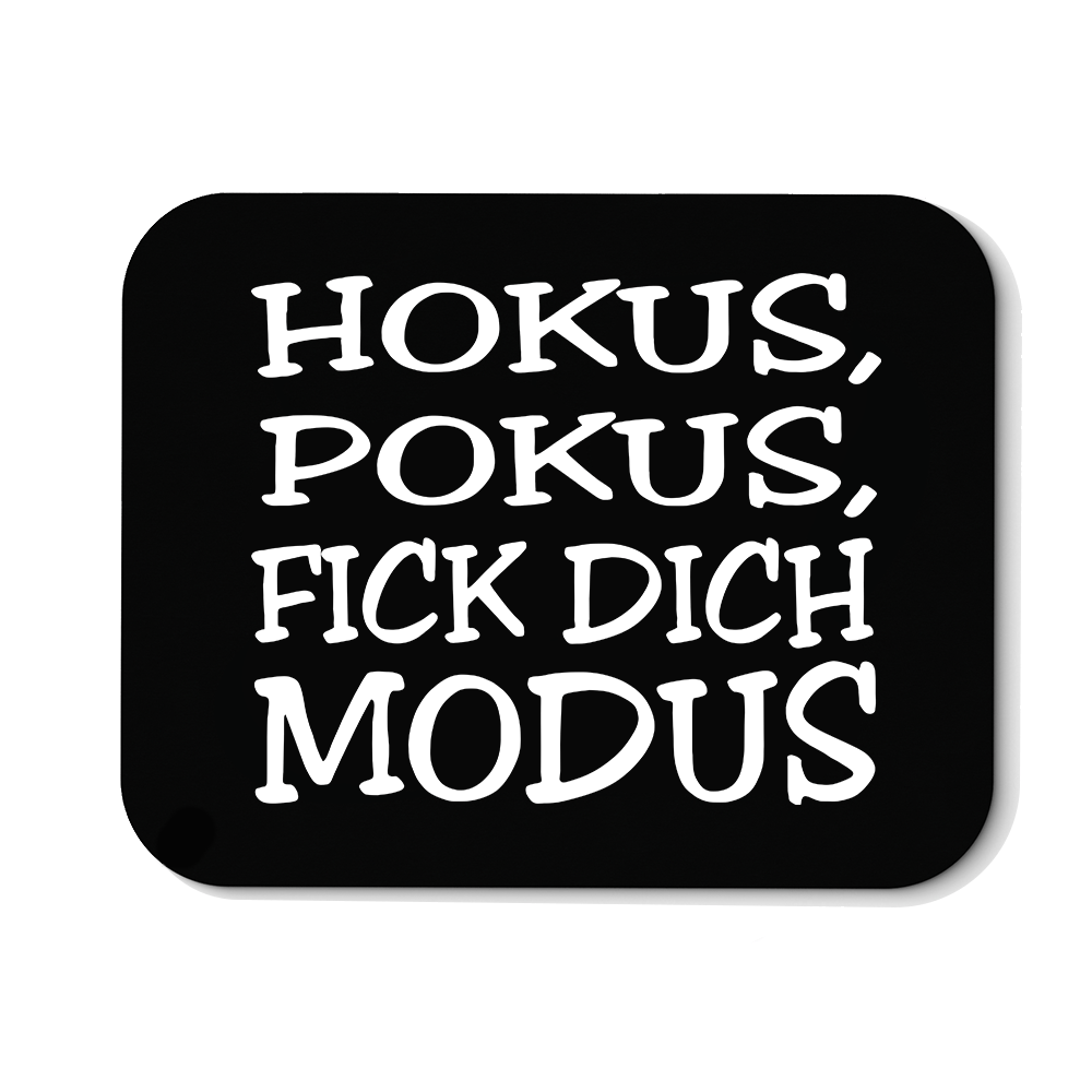 Mousepad Hokus Pokus - Schwarzer - Kaffee