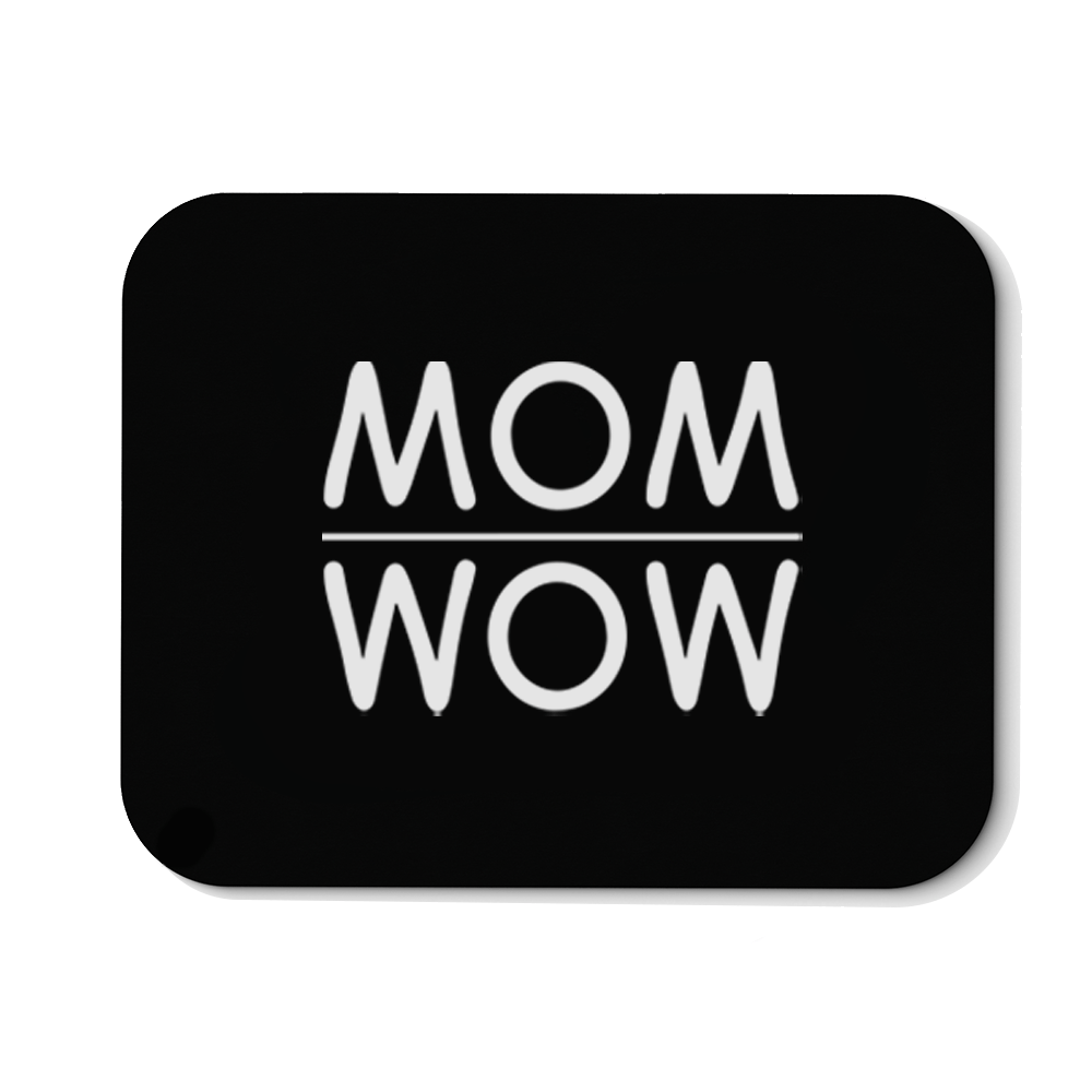 Mousepad MOM WOW - Schwarzer - Kaffee