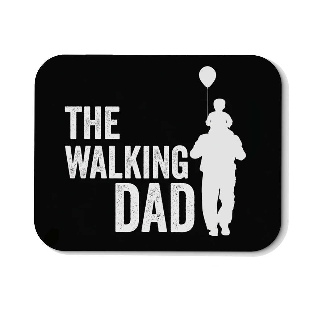 Mousepad Walking Dad - Schwarzer - Kaffee