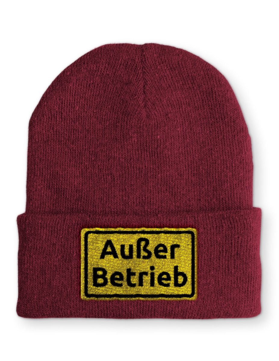 Mütze Außer Betrieb - Schwarzer - Kaffee