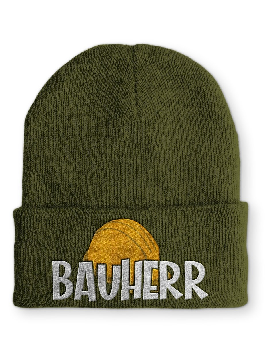 Mütze Bauherr - Schwarzer - Kaffee
