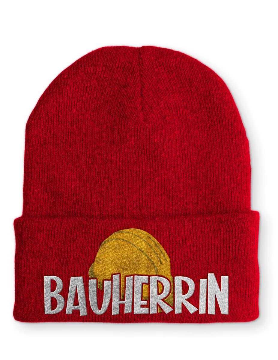 Mütze Bauherrin - Schwarzer - Kaffee