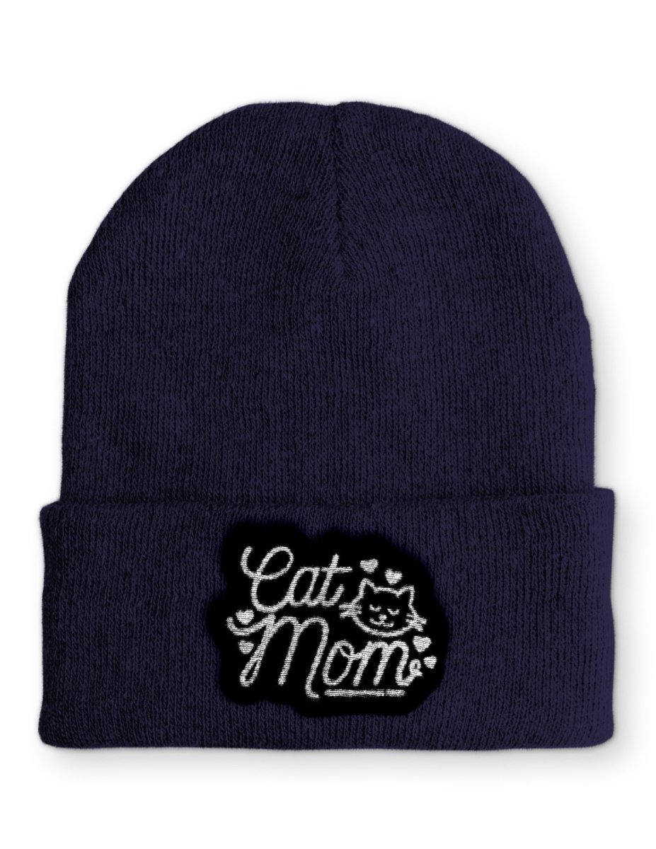 Mütze Cat Mom - Schwarzer - Kaffee