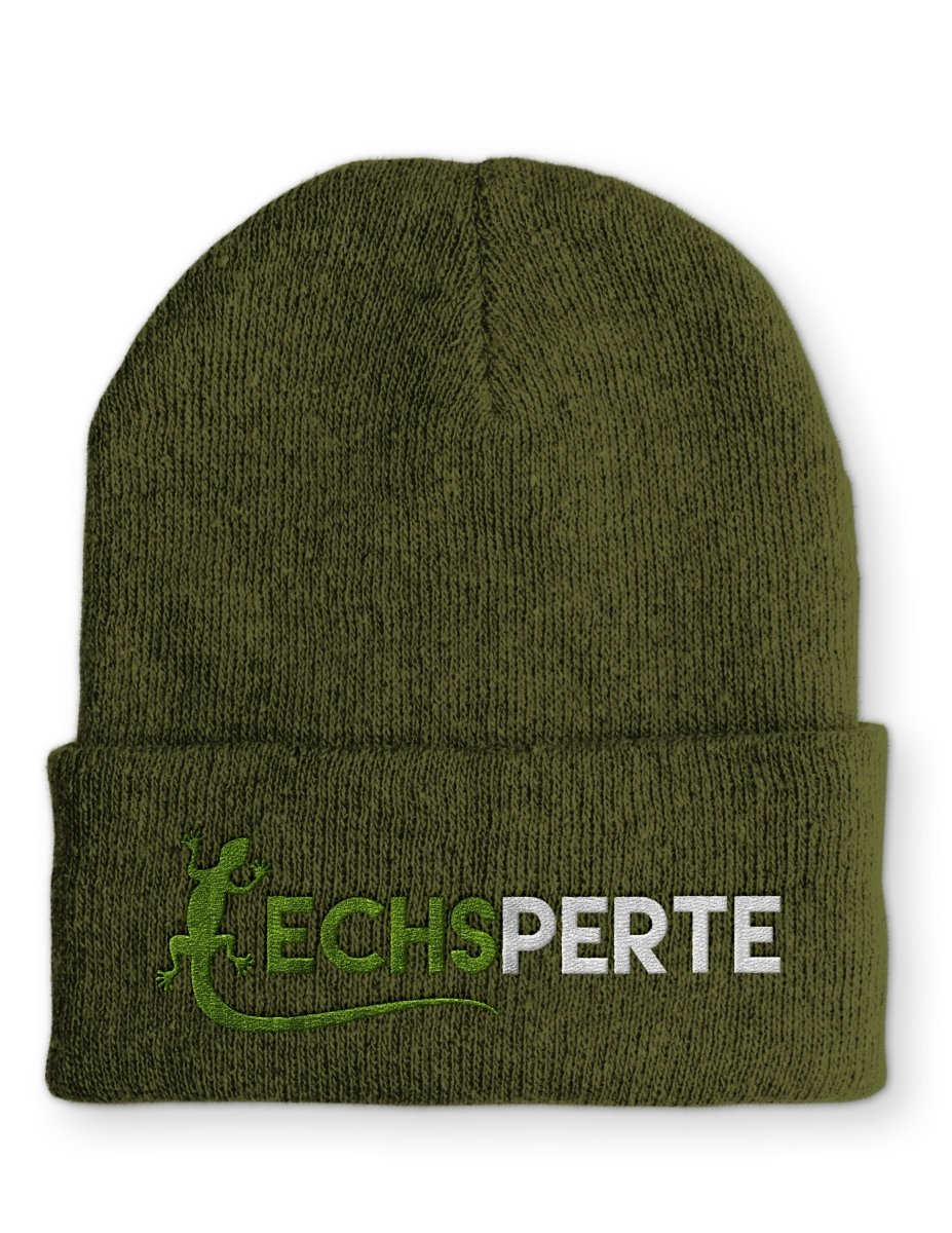 Mütze Echsperte - Schwarzer - Kaffee