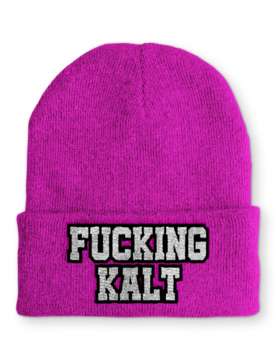 Mütze Fucking Kalt - Schwarzer - Kaffee