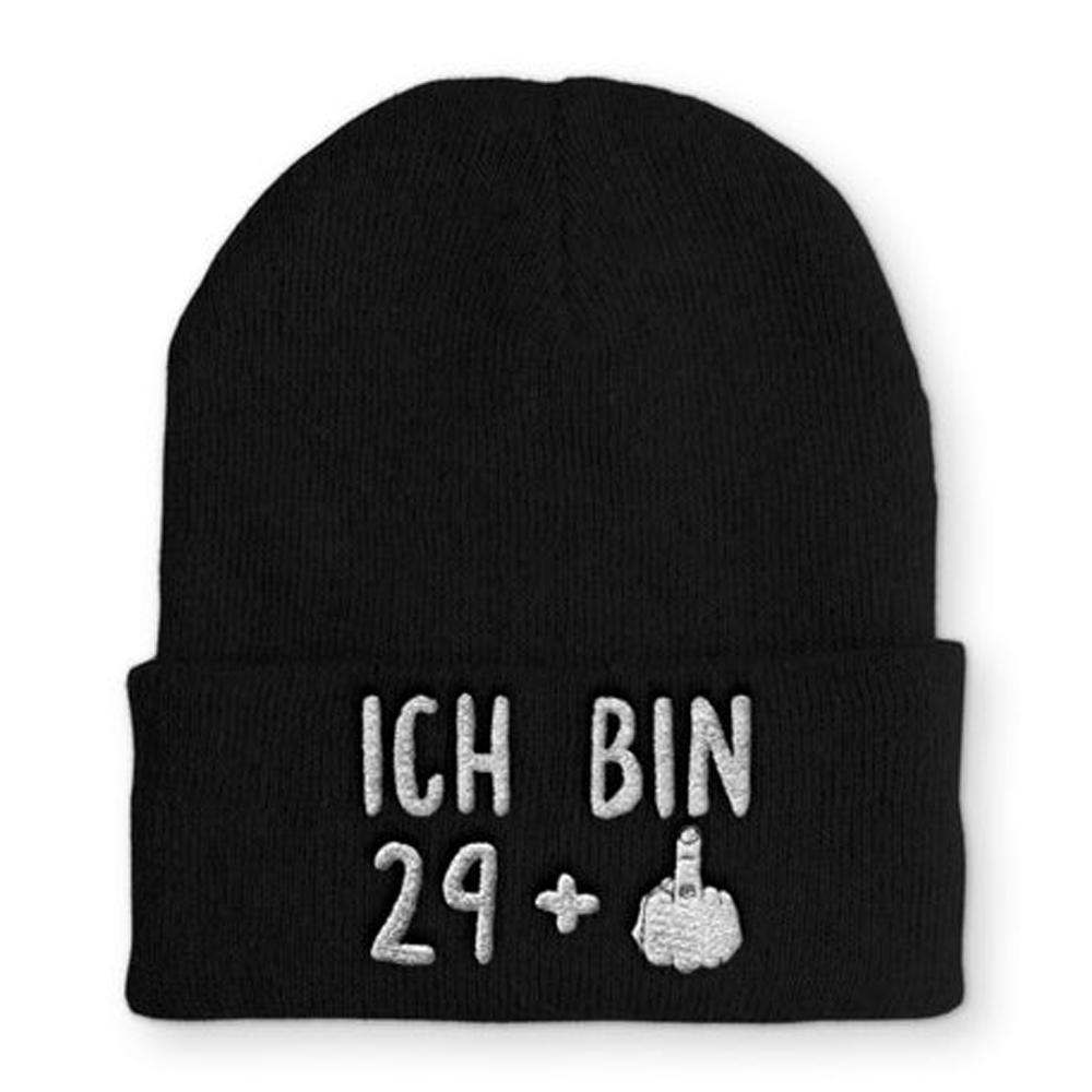 Mütze Ich bin 29+ - Schwarzer - Kaffee