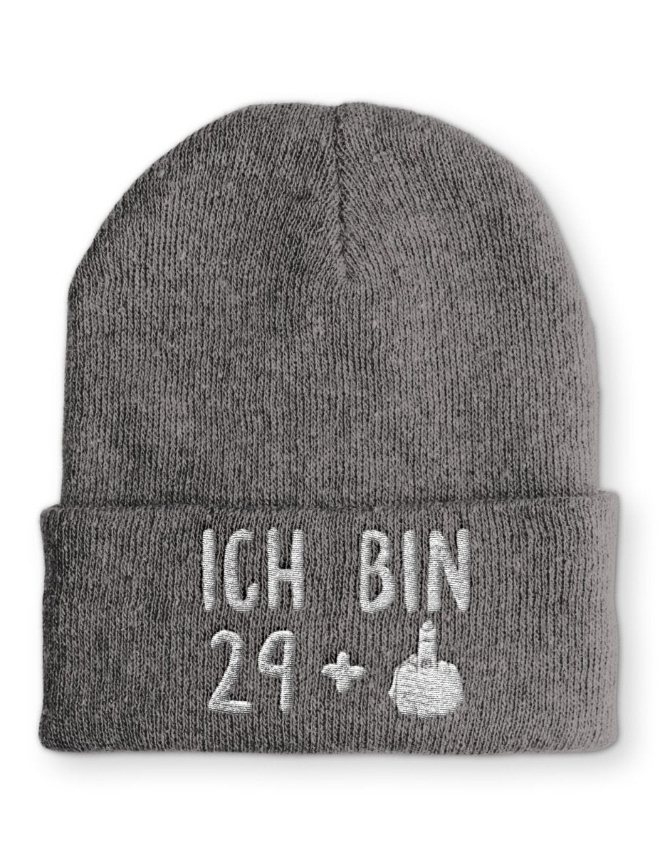 Mütze Ich bin 29+ - Schwarzer - Kaffee