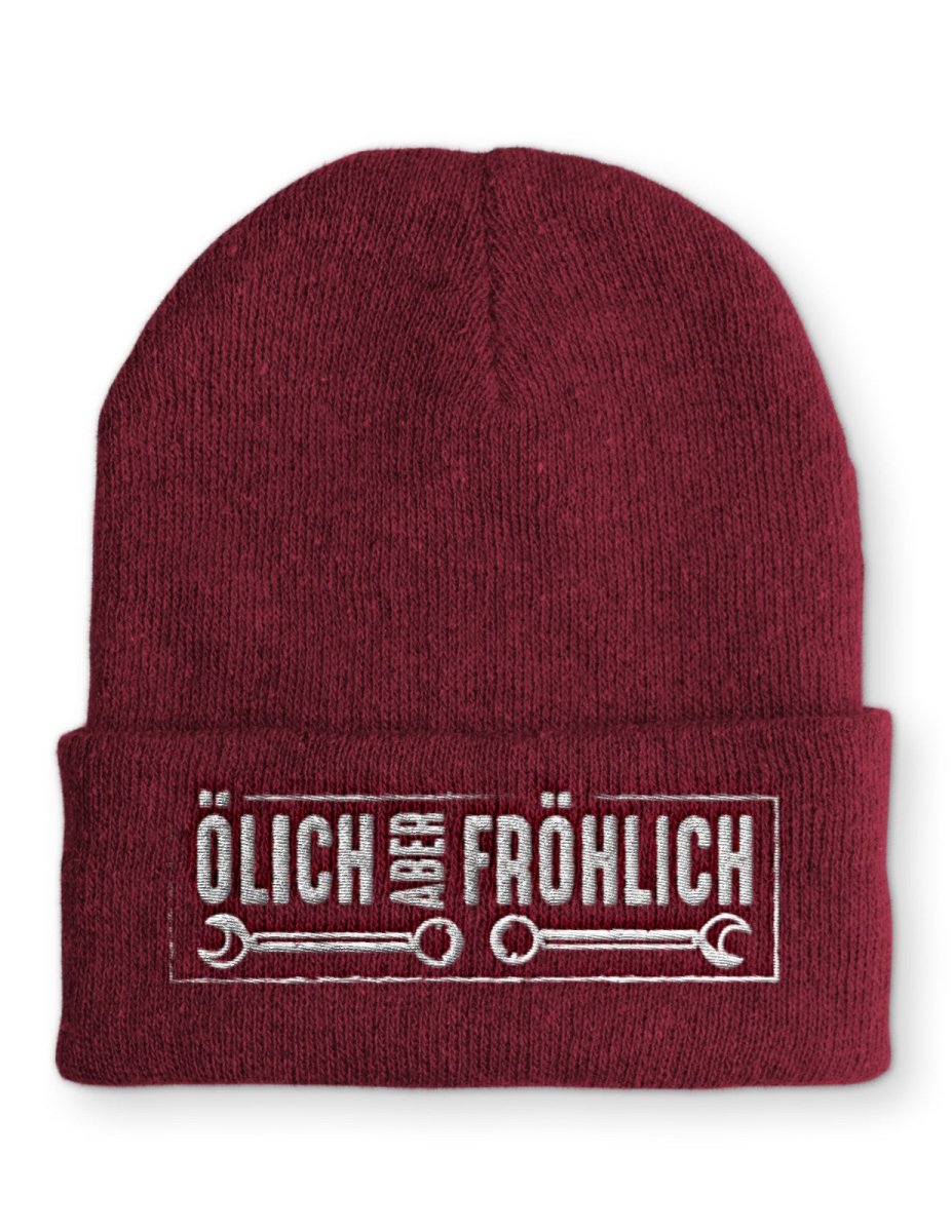 Mütze Ölich aber Fröhlich - Schwarzer - Kaffee
