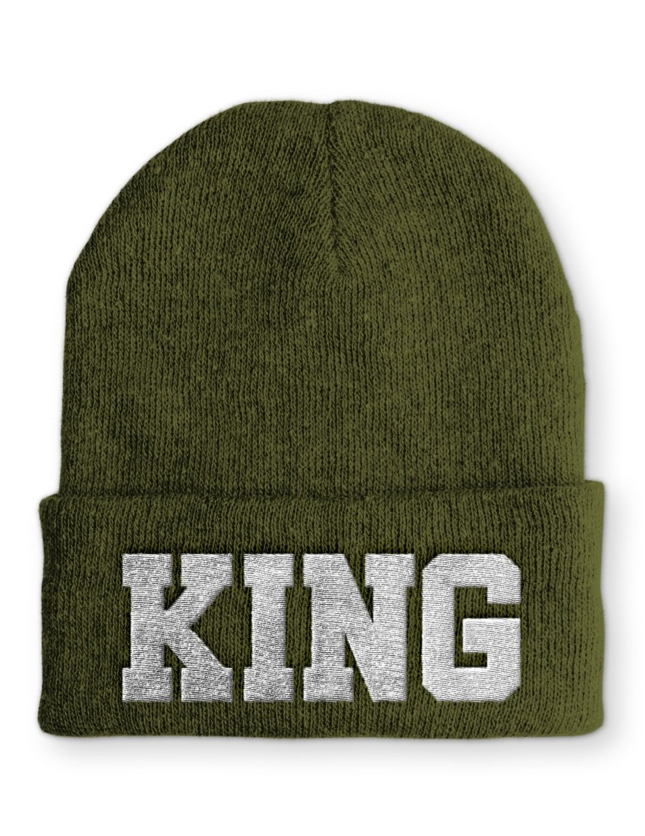 Mütze QUEEN & KING Duo - Schwarzer - Kaffee