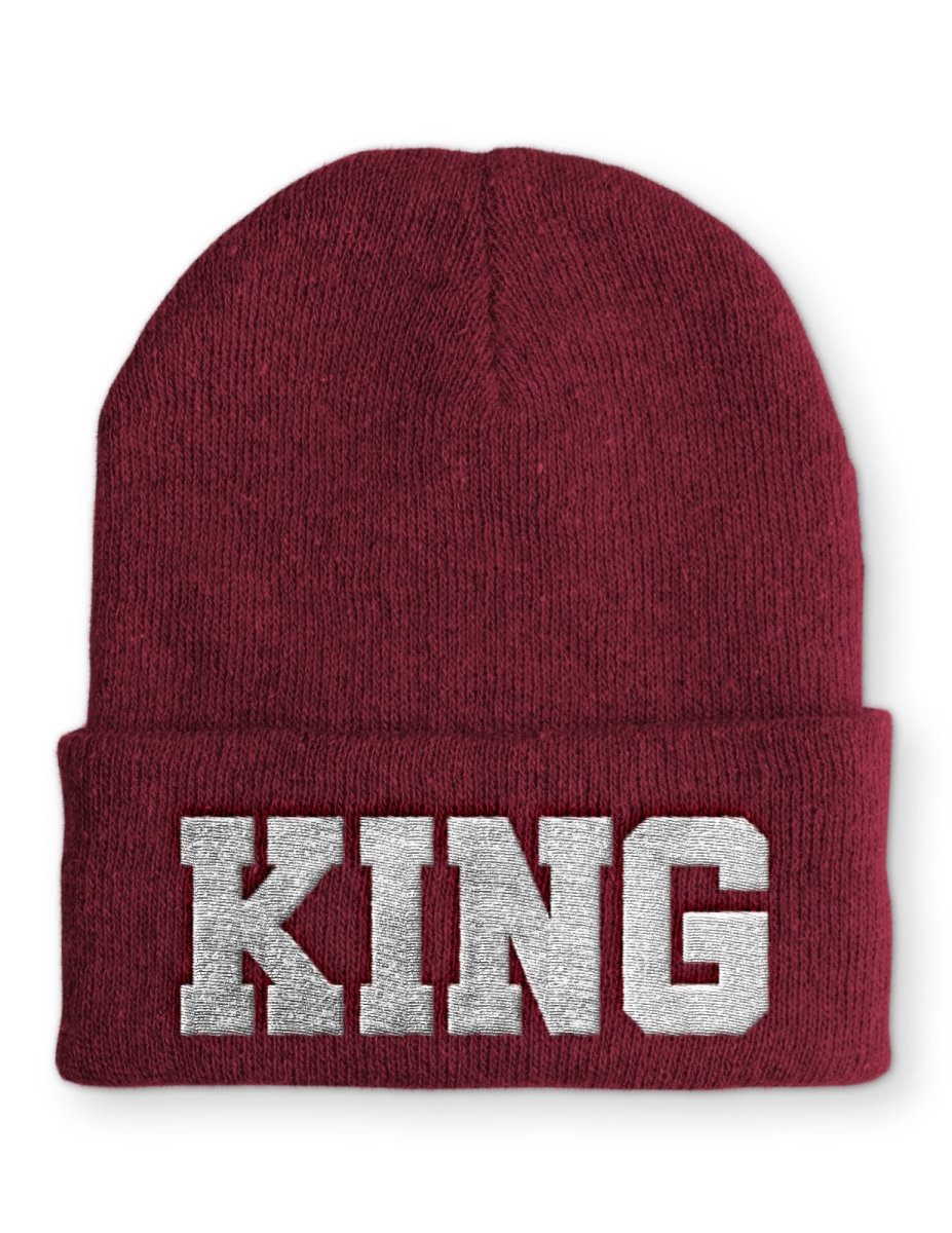 Mütze QUEEN & KING Duo - Schwarzer - Kaffee