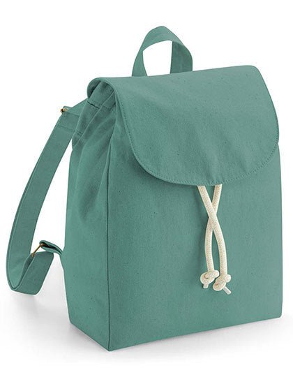 Organic Mini Rucksack - Schwarzer - Kaffee