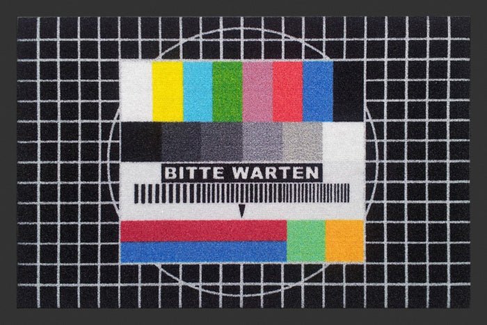 Sendepause Fußmatte - Schwarzer - Kaffee