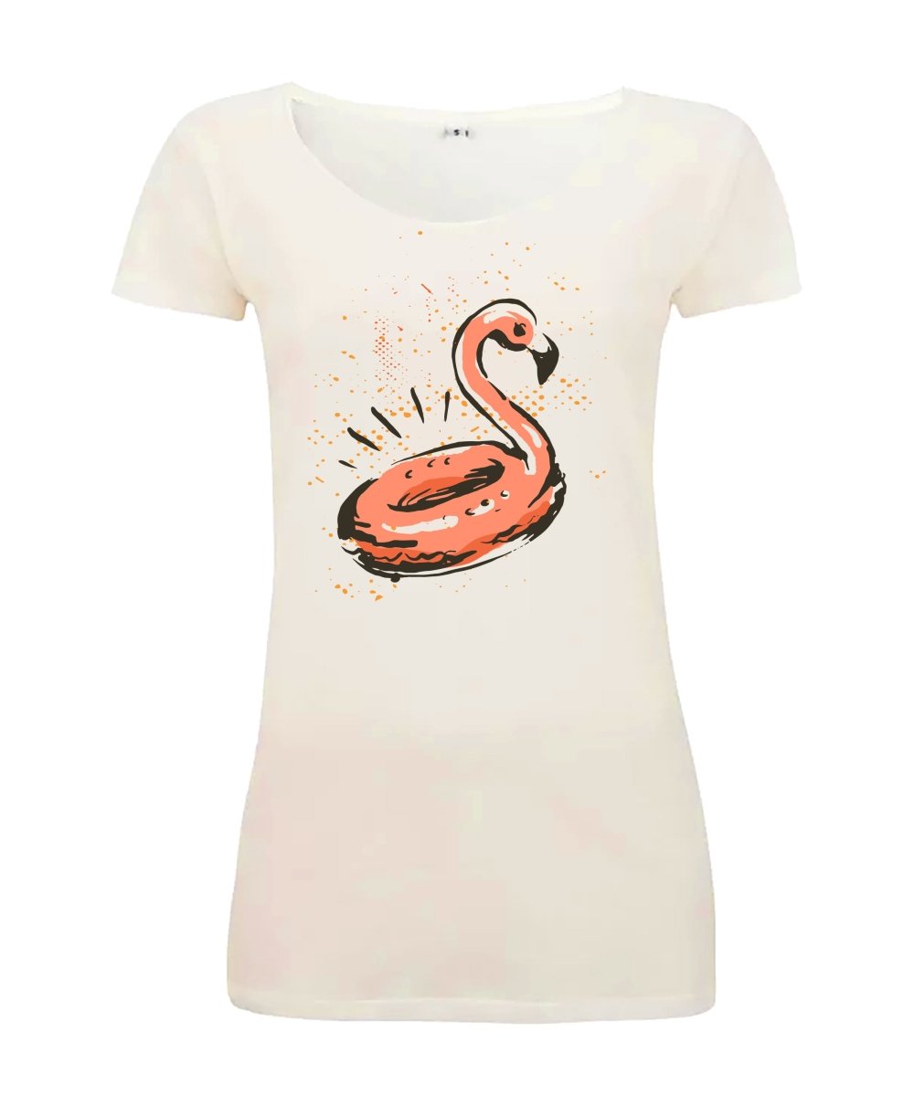 Sommershirt Flaringo Damen T-Shirt - Schwarzer - Kaffee