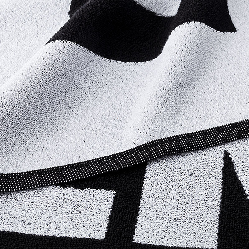 Strandtuch schwarz Pirat - Schwarzer - Kaffee