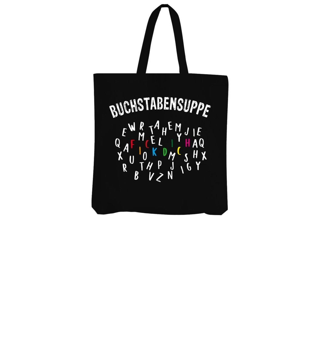 Tasche Buchstabensuppe - Schwarzer - Kaffee