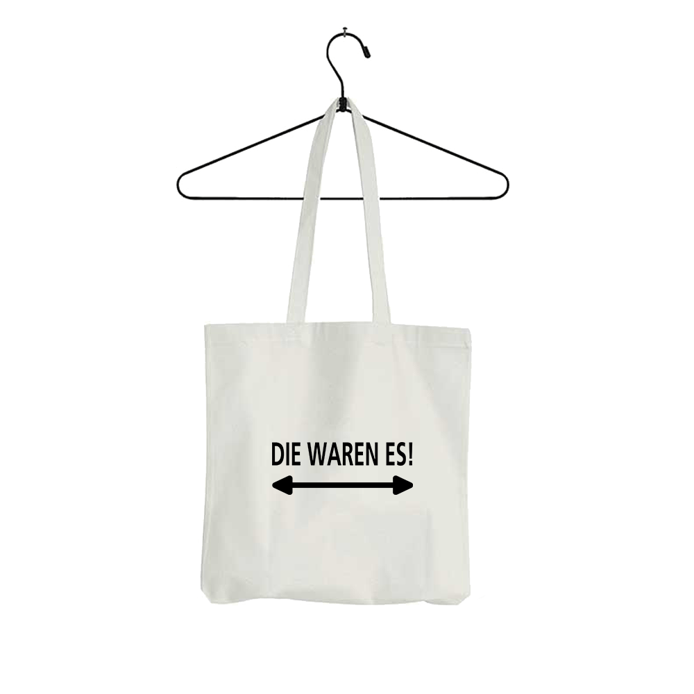 Tasche Die waren es - Schwarzer - Kaffee