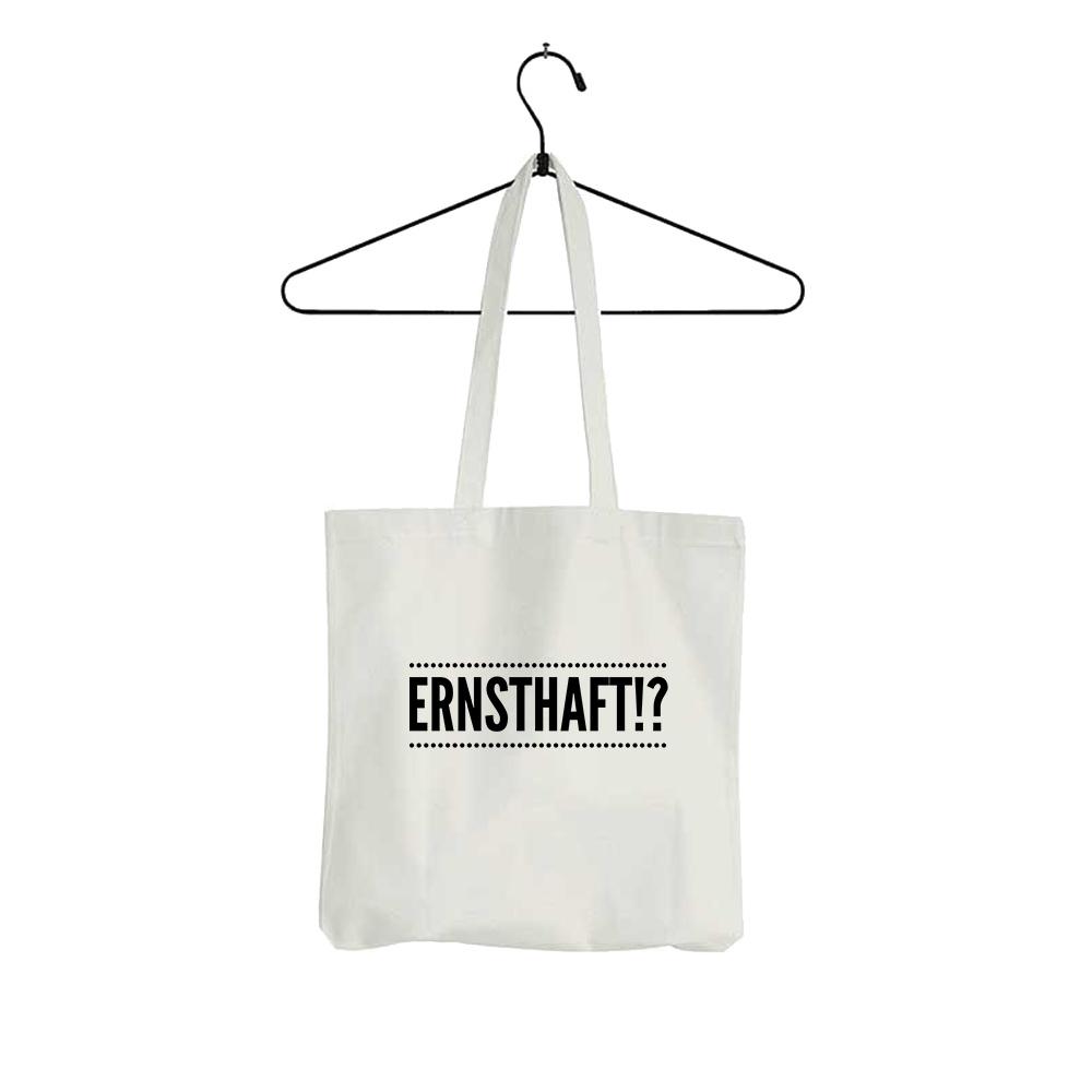Tasche Ernsthaft!? - Schwarzer - Kaffee