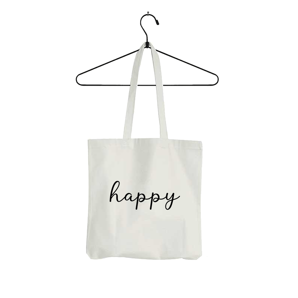 Tasche happy - Schwarzer - Kaffee