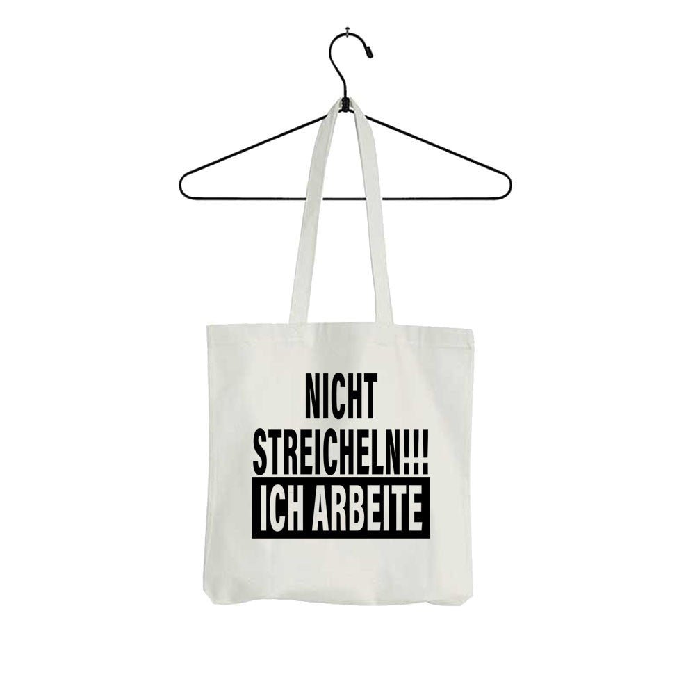 Tasche Nicht Streicheln - Schwarzer - Kaffee