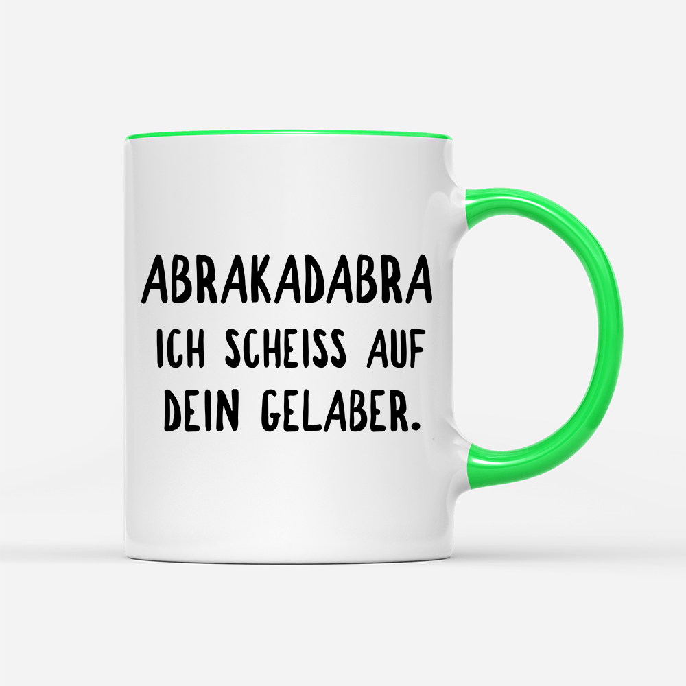 Tasse ABRAKADABRA - Schwarzer - Kaffee