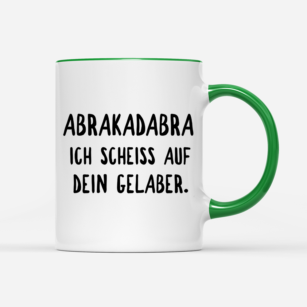 Tasse ABRAKADABRA - Schwarzer - Kaffee