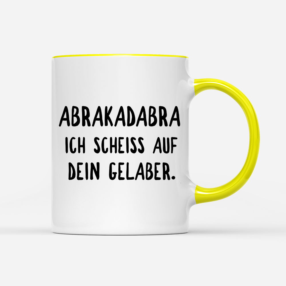 Tasse ABRAKADABRA - Schwarzer - Kaffee