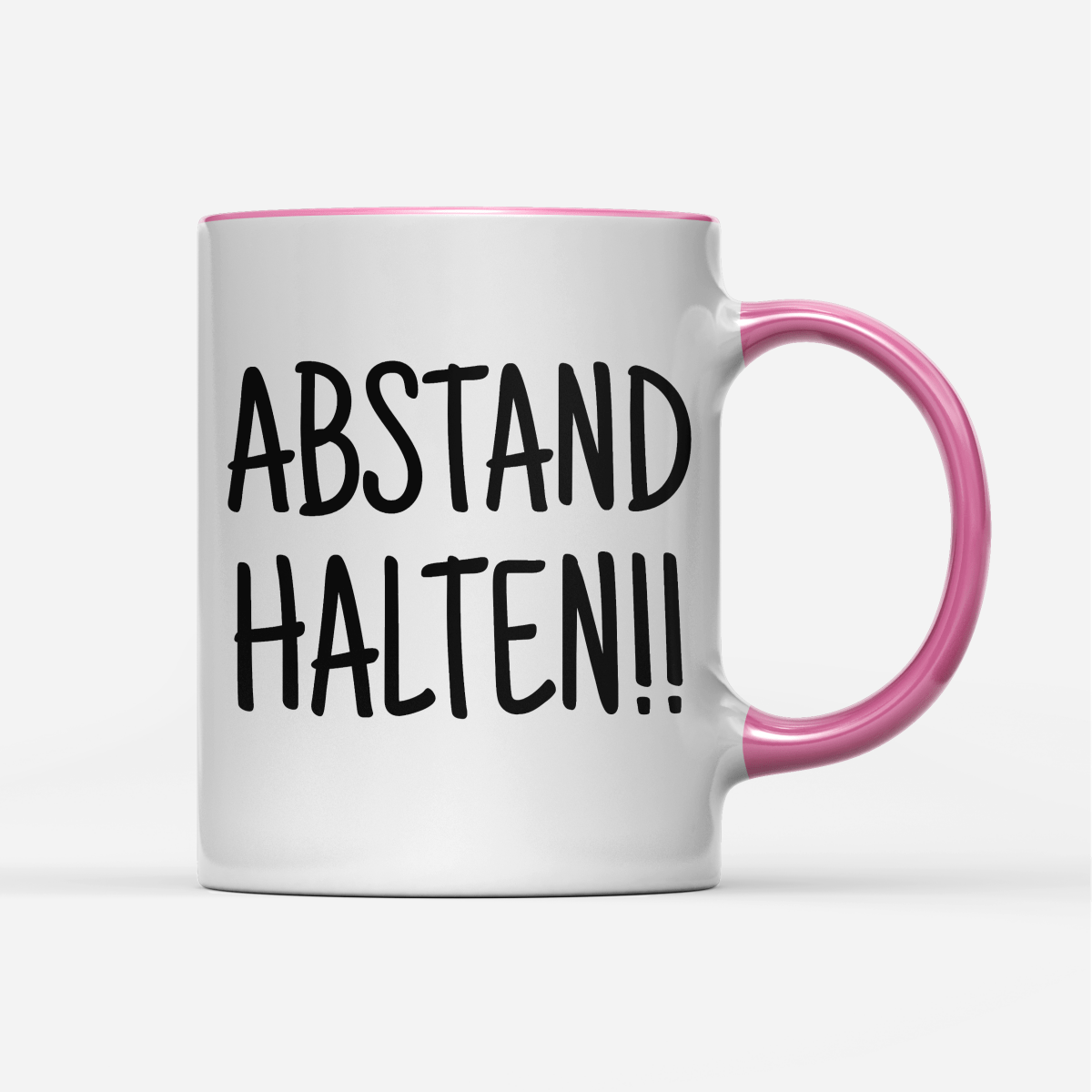 Tasse Abstand halten - Schwarzer - Kaffee