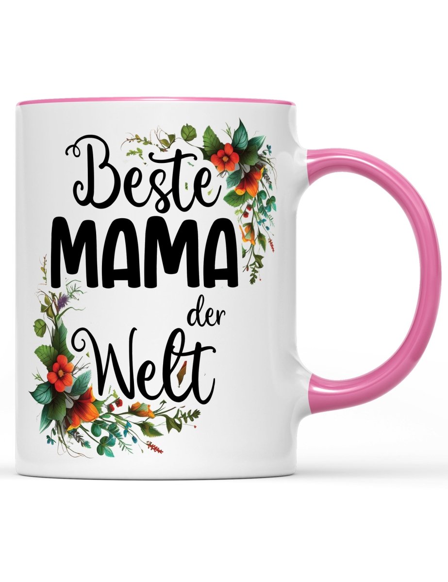 Tasse Beste Mama der Welt Muttertag Special - Schwarzer - Kaffee